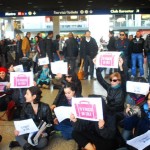 Flash mob, stazione Termini